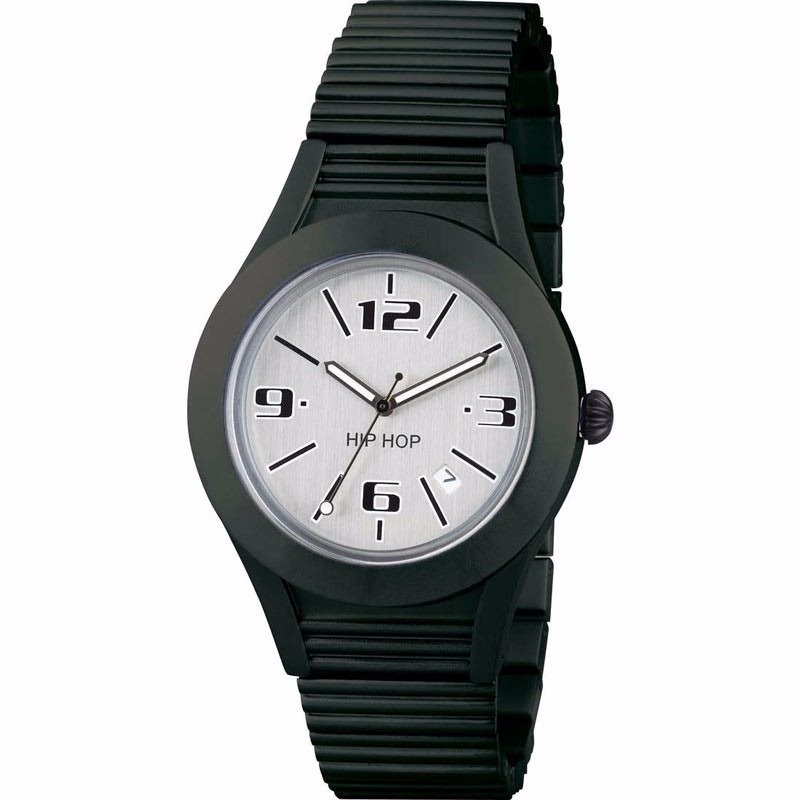 Montre Hip Hop femme HWU0582, l'accessoire polycarbonate pour vos vacances