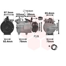 Kompressor Klimaanlage für Ford Focus II 1.8 Flexifuel Volvo V50