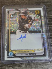 2025 Panini Donruss Baseball - #CPA-ES - ESTUAR SUERO- AUTO / MINI DIAMOND / 299