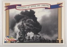 1992 Pacific World War II The Bunker Hill and The Franklin Afire #79 o1h