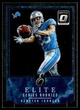 2018 Donruss Optic Rookie Elite Series Kerryon Johnson Rookie Detroit Lions