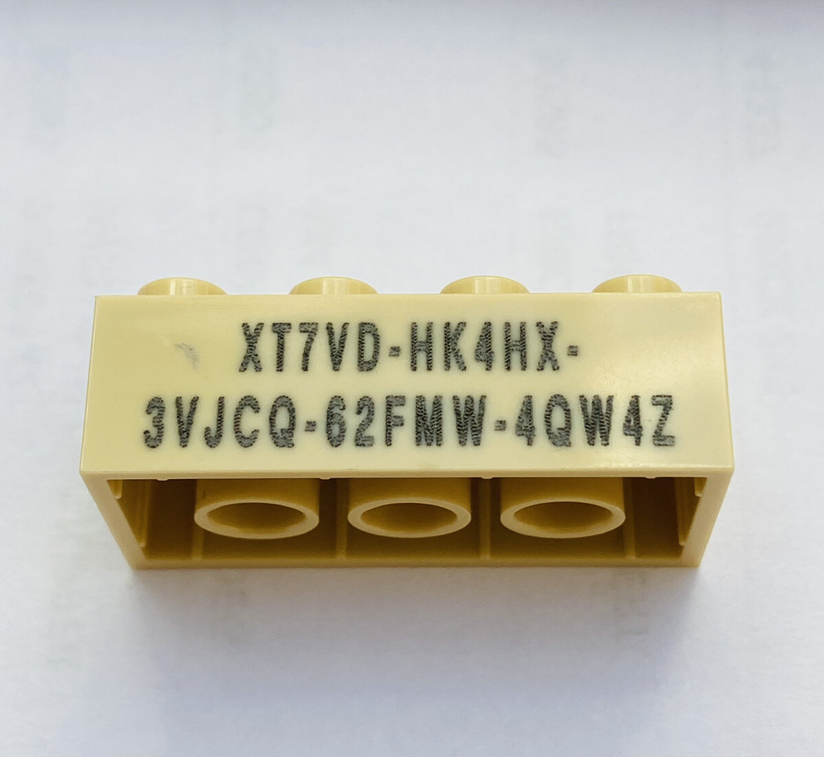 ◆ぱぴこ◆ Lego Brick 1 x 6253066 - Tan 2X4 NO.1029 - Minecraft Set