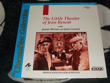 The Little Theater of Jean Renoir NEW SEALED CinemaDisc Laserdisc LD FreeShip 50