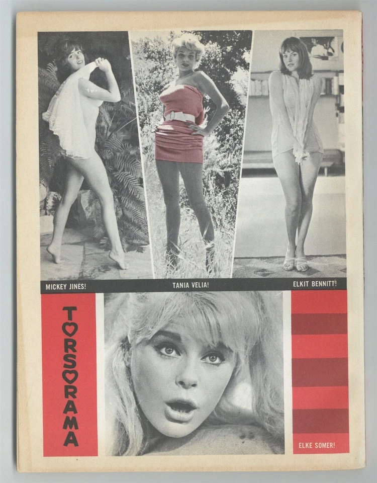 Stare 1963 Betty Page,Diane Webber, Bunny Yeager, Mickey Jines 100pgs Timely  - Image 2 of 2