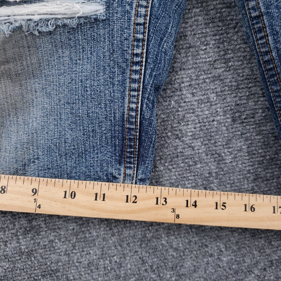 Pantalones Cortos Polo de Colección EE. UU. Hombres 36 Azul Carpintero Sueltos Hip Hop Patinador Denim Y2K Foto 4 de 4