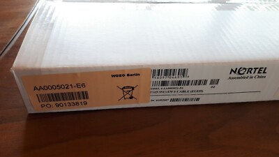 NORTEL DATA | AA0005021-E6 | REDUNDANT PWR SUPPLY 15 SHORT CONNECT CABLE(3M/10F)