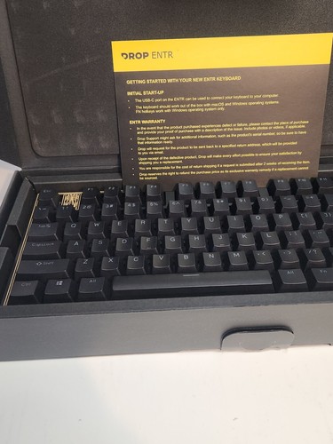 DROP Expression Series Mechtropolis TKL Mechanical Keyboard - Gateron Yellow. - Bild 7 von 9