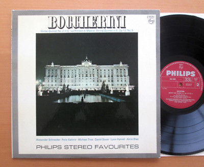 SGL 5861 Boccherini Quintet 2 Schneider Diaz Harrell etc 1965 EXCELLENT Stereo