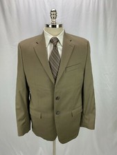Ralph Lauren Men's Beige Wool Blazer Jacket 42R