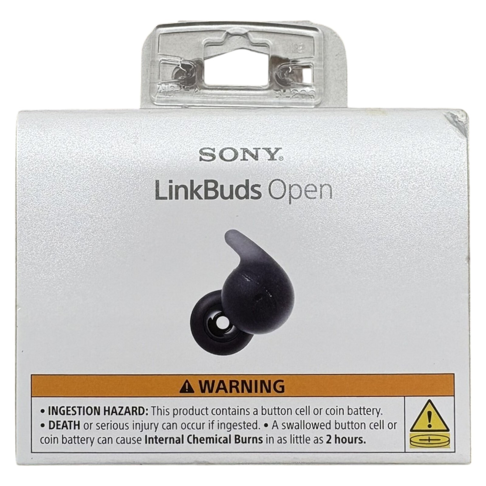 Sony LinkBuds Open True Wireless Bluetooth Earbuds Black Brand New Sealed