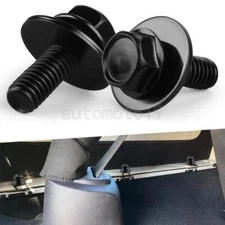 Car Body Bolts Screws M6-1.0x 16mm Long- 10mm Hex- 17mm Washer For Honda Ford