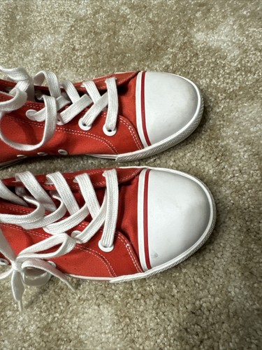 HH Helly Hansen Red WHite & Blue High top toe cap Mens Us Size 6 Women's 7 - Picture 3 of 7
