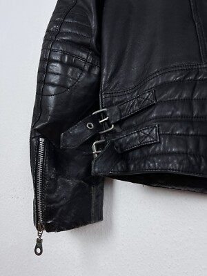 Amazing Rare Vintage GIPSY Designer Biker Racing Y2K Leather