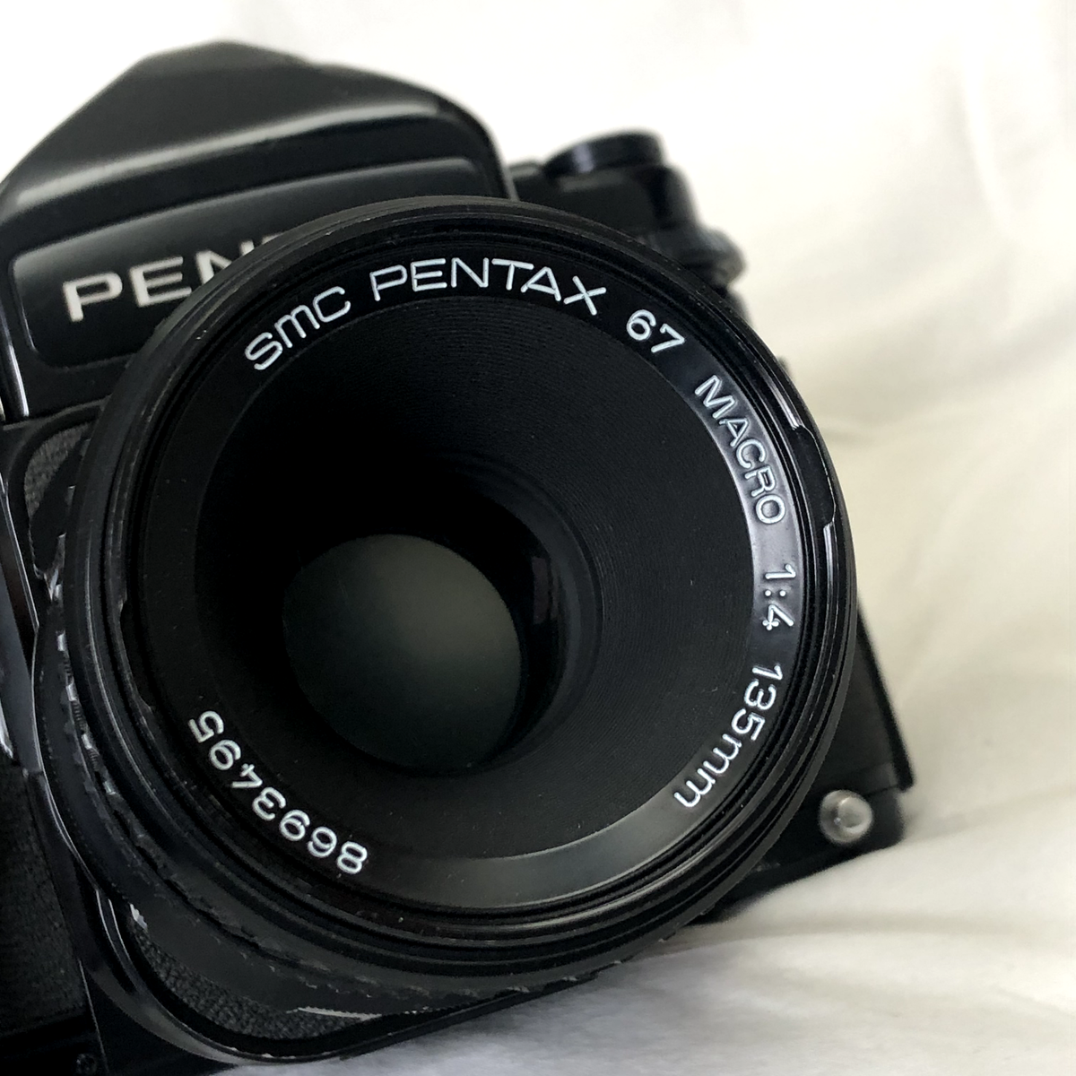 Pentax 67II Medium Format SLR Film Camera with 105 mm lens Kit for