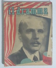 07554 Il dramma a.XVI n.337 1940 - Oscar Wilde - Enzo Duse: Nemici dell'amore