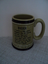 Vintage Beer Mug-Minor Damage