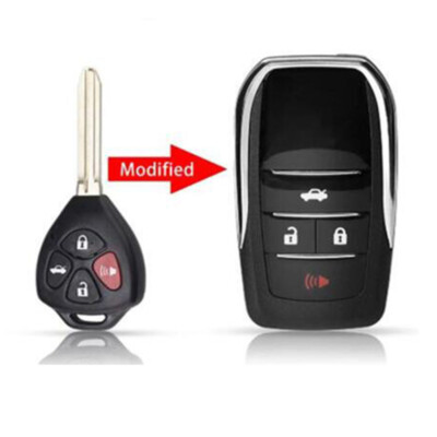 Remote Flip Key Shell for Toyota Matrix Avalon Camry 4Buttons TOY43