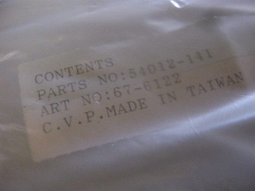 KAWASAKI KZ 650 CUSTOM 1977 1978 1979 1980 THROTTLE CABLE PUSH 54012-141 NOS - Picture 2 of 2