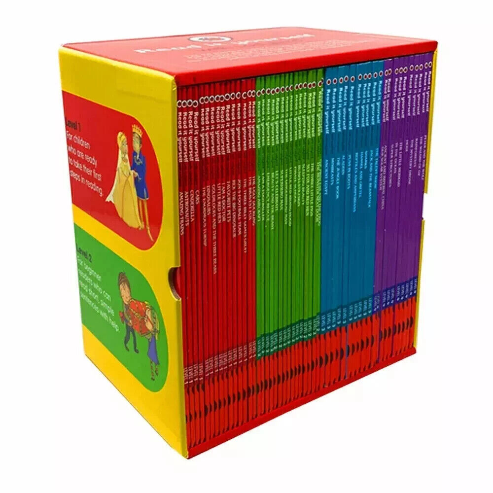 Read it Yourself with Ladybird collection 50 books box set pack Level 1-4 NEW Read it Yourself with Ladybird collection 50 books box set pack Level 1-4 NEW