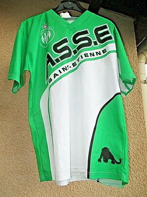 Football Jersey Asse Saint Etienne Panther Size Xs Made In France Ebay