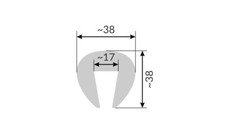 Kanten- Rammschutz Stoßkante Scheuerleiste Rand Schutz Boot G4 viele farben PVC