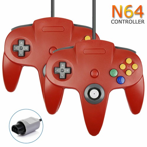 Wired Classic Controller Joystick For Nintendo 64 N64 Console,N64 Rumble Pack US - Picture 84 of 87