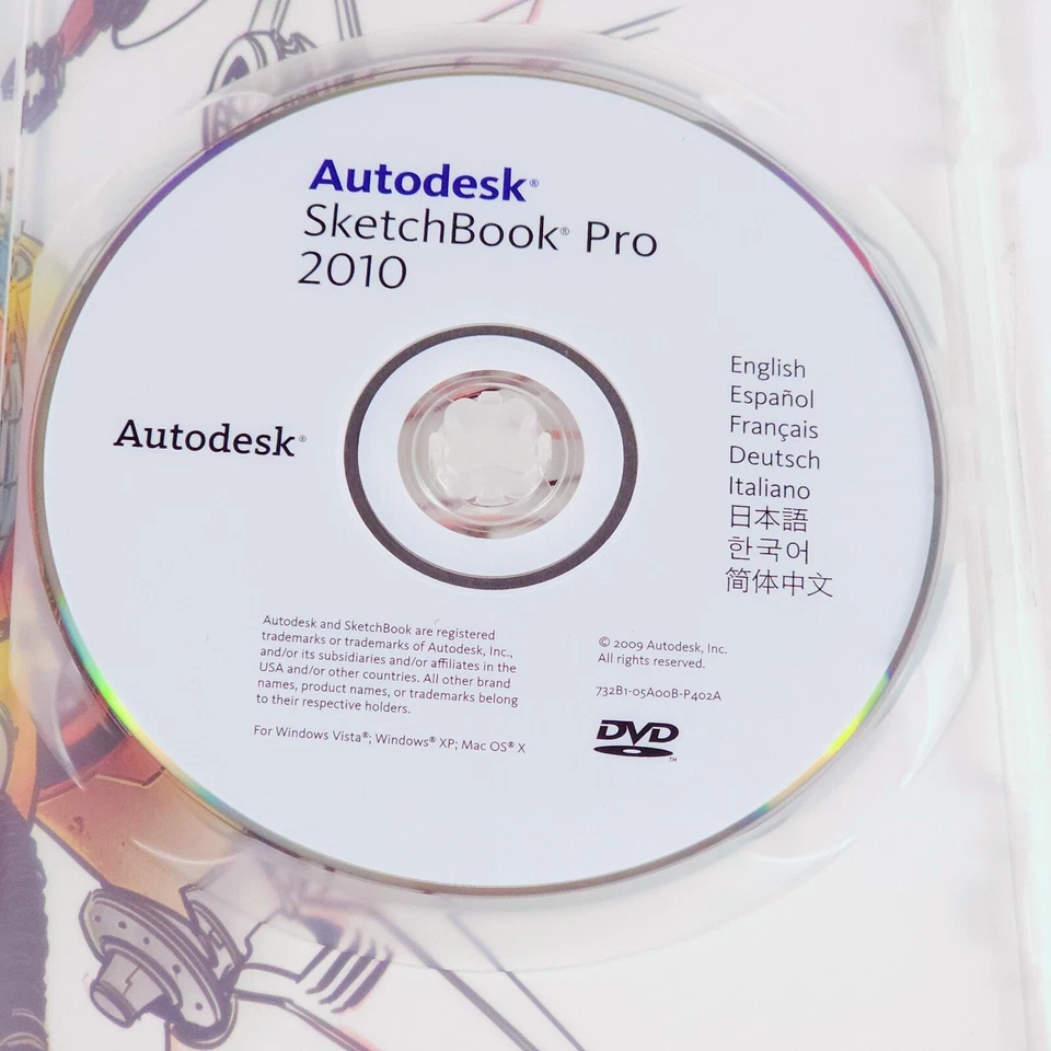 Autodesk SketchBook Pro 2010 Windows PC Software W/ Key - Image 4 of 4