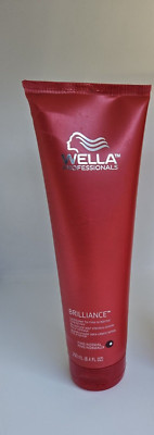 Wella BRILLIANCE Conditioner for Fine to Normal Colored Hair 8.4 Fl. oz (LOT/2)