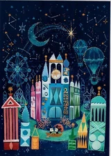 2025 Disney Josey Tsao It’s A Small World WORLD OF DREAMS 5x7 Postcard