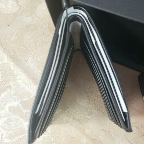 Michael Kors Billfold Wallet Box Set Black Navy White Logo 36H1LGFF1B NIB $178 - Picture 7 of 7