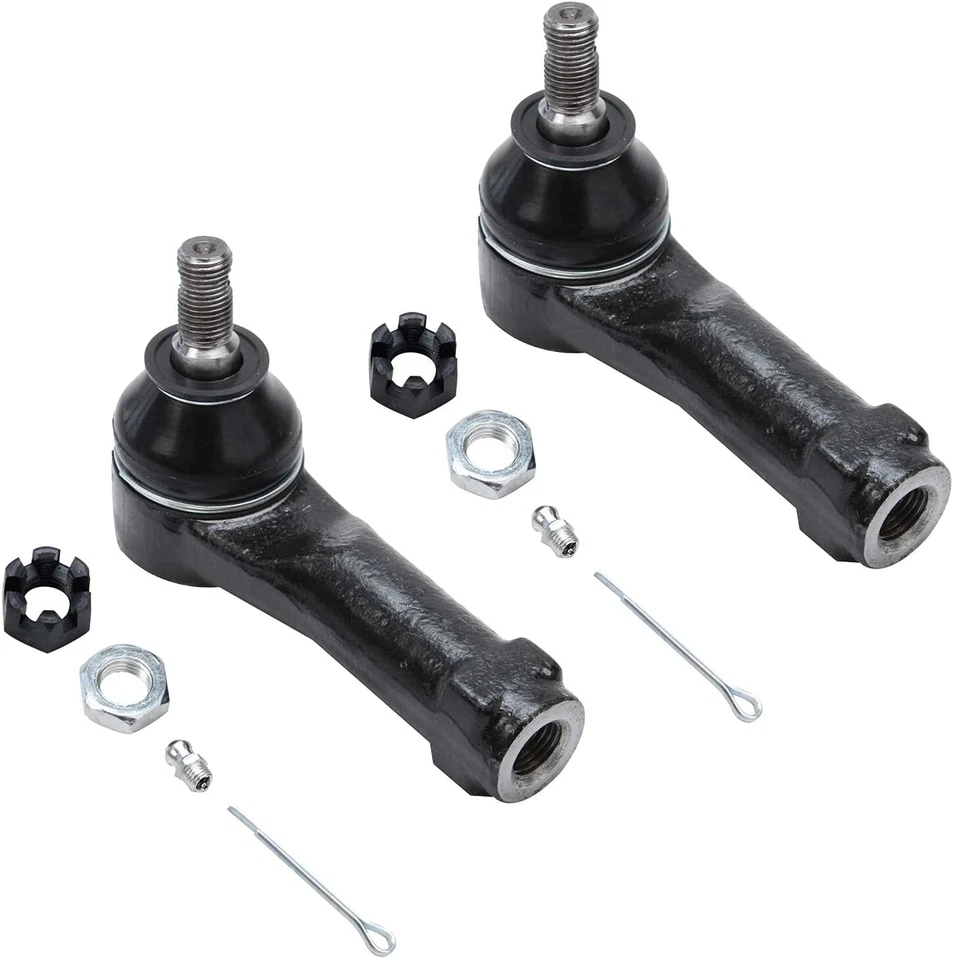 6pc Front Inner Outer Tie Rod End Links Boots for 1999 2000 2001 Honda Odyssey - Image 3 of 4