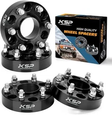 KSP 4pcs 1.5" M14x1.5 6X5.5 Wheel Spacers for Chevy GMC Sierra Silverado 1500
