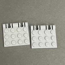 Lego 44570 50337 Light Blue Gray Replacement Add-on Pieces Parts Lot of 2