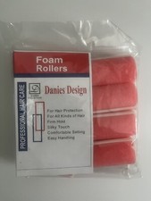 3 Packs ( 8 In The Pack) Foam Hair Rollers Large 1”