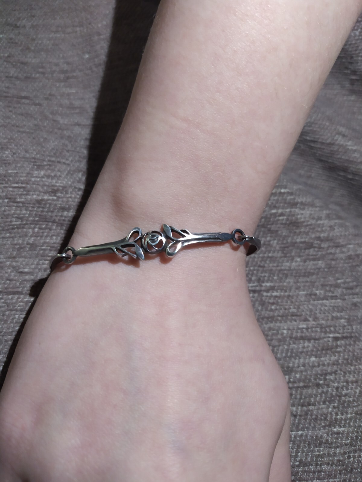 Kit Heath 1996 Solid Sterling Silver Glasgow Rose… - image 3