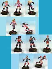 Impact City Roller Derby - 2 Team Pretty/Punk Roller Derby Set