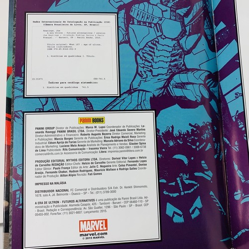 Marvel A ERA DE ULTRON Spanish Text 2015 Panini Books Hard Cover Comic - Imagen 3 de 12