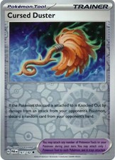 Reverse Holo Cursed Duster 161/182 Paradox Rift Pokemon Trainer NM