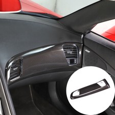 Abs Carbon Fiber Dashboard Panel Decor Cover Trim For Corvette C7 2014-2019 Us Abs Carbon Fiber Dashboard Panel Decor Cover Trim For Corvette C7 2014-2019 Us