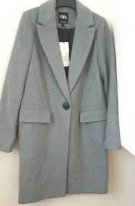 grey smart coat