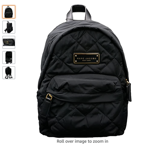 marc jacobs quilted mini backpack
