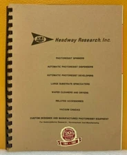 Headway Research, Inc. 1984 Catalog.
