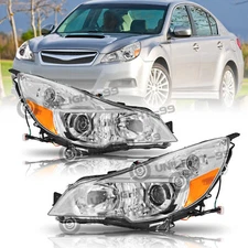Headlight Assembly For 2010-2014 Subaru Outback Legacy [OE Style] Projector Lamp