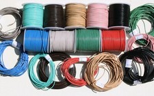 Rounded Leather cord, premium leather Thong, Tassels,   1.5mm + 2mm uk ship