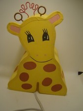Children's 12" Paper Table Lamp - Giraffe