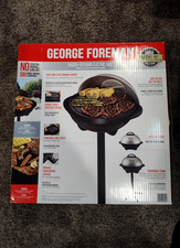 Parrilla eléctrica domo George Foreman GFO240GM - negra interior/exterior 200 m² in.