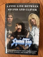 SIGNED ROB REINER~A Fine Line Between Stupid and Clever: The Story of Spinal Tap