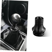 M12 x 1.25 Car Gear Shift Knob Adapter, Car Shift Knob Boot Retainer, Black