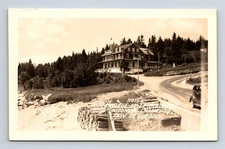 RPPC Hotel L'auberge De La Montagne St Simeon Charlevoix Quebec Canada Postcard