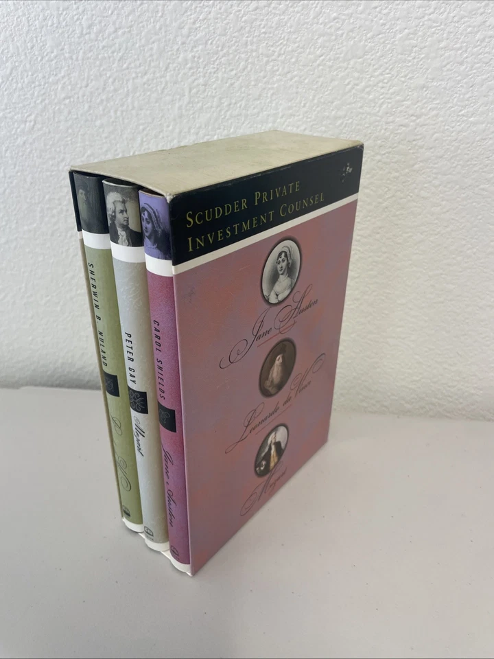 Mozart, Da Vinci and Jane Austen (Scudder Private Investment Counsel) 3 BOX SET Foto 3 de 4